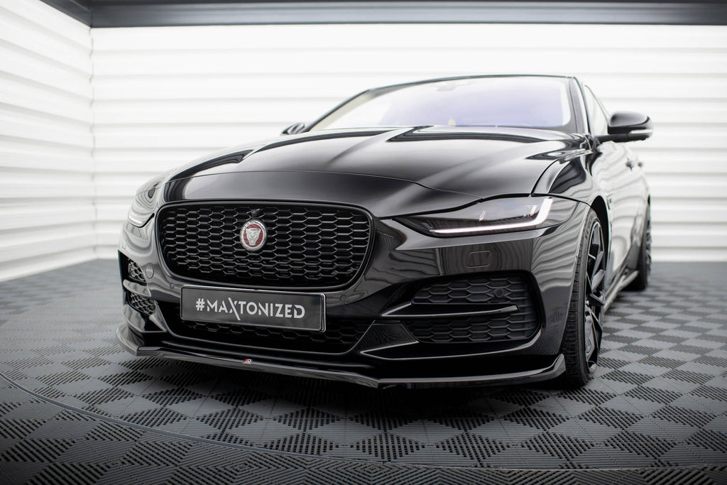 MAXTON DESIGN FRONT SPLITTER V.1 JAGUAR XE X760 FACELIFT