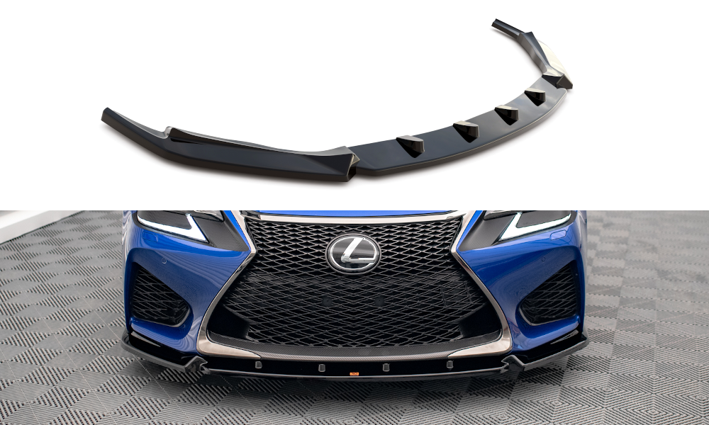 MAXTON DESIGN FRONT SPLITTER V.1 LEXUS GS F MK4 FACELIFT