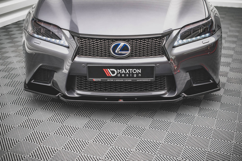 MAXTON DESIGN FRONT SPLITTER V.1 LEXUS GS F SPORT MK4 (L10)