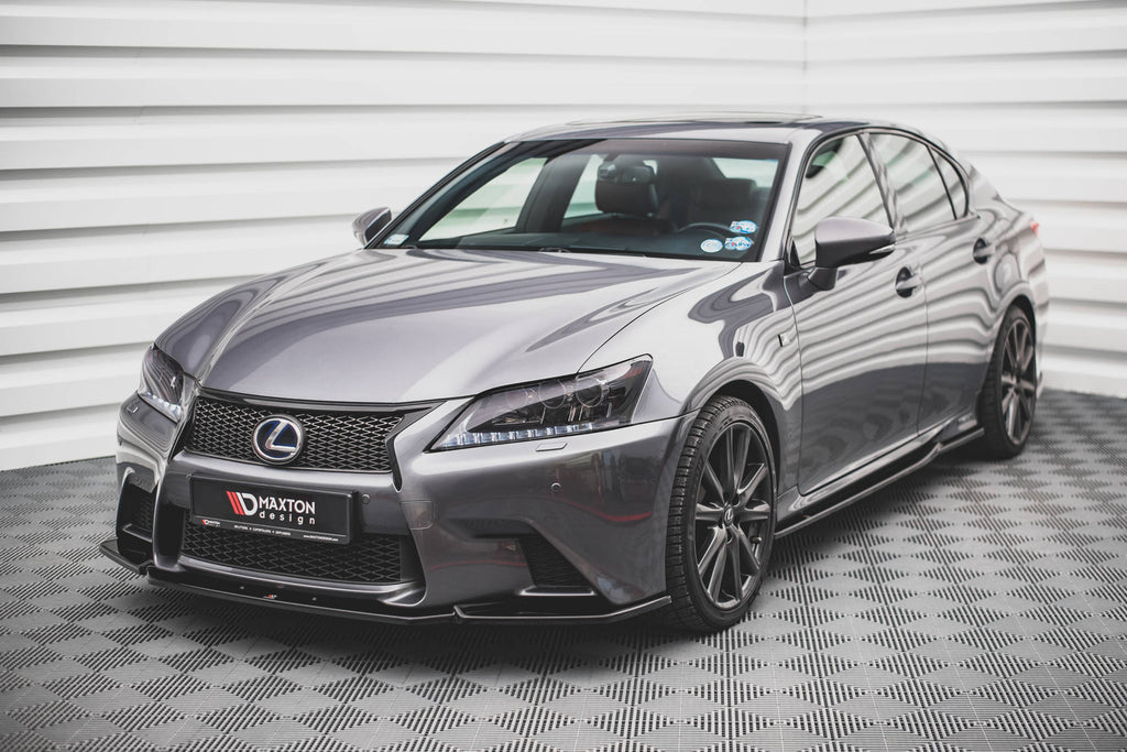 MAXTON DESIGN FRONT SPLITTER V.1 LEXUS GS F SPORT MK4 (L10)