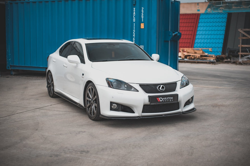 MAXTON DESIGN FRONT SPLITTER V.1 LEXUS IS F MK2