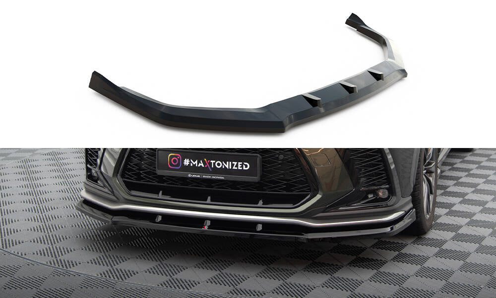 MAXTON DESIGN FRONT SPLITTER V.1 LEXUS NX F-SPORT MK2