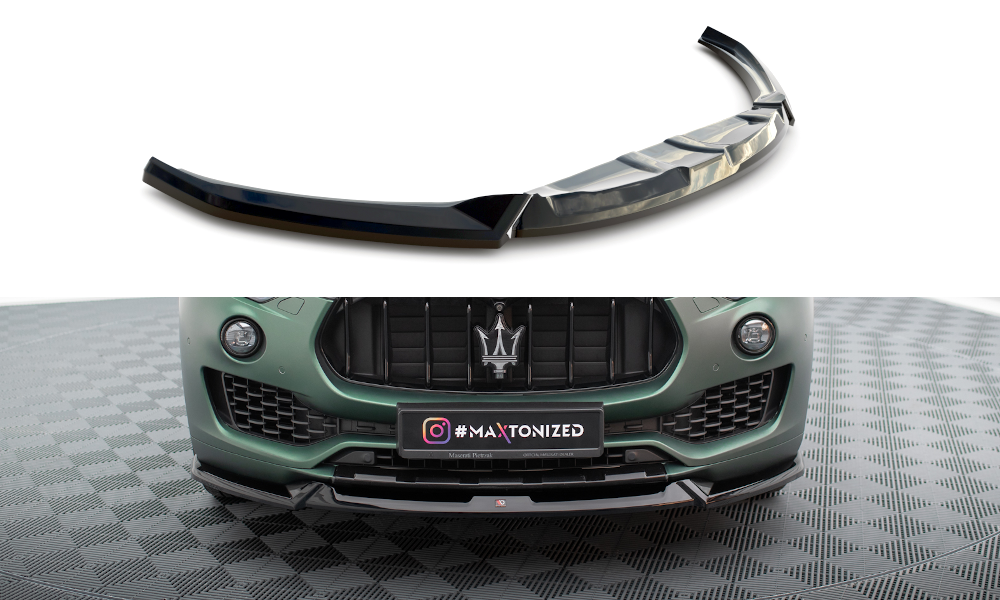 MAXTON DESIGN FRONT SPLITTER V.1 MASERATI LEVANTE MK1