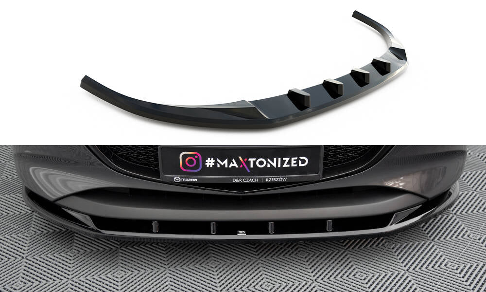 MAXTON DESIGN FRONT SPLITTER V.1 MAZDA 3 MK4