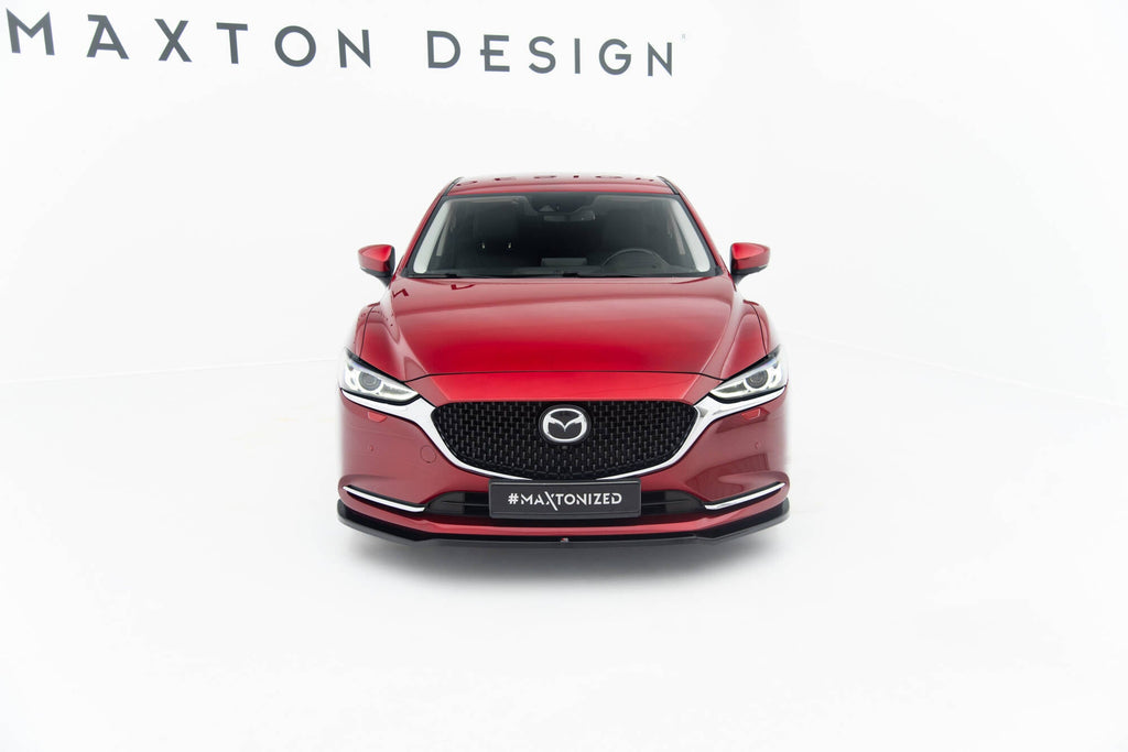 MAXTON DESIGN FRONT SPLITTER V.3 MAZDA 6 MK3 FACELIFT