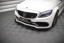 Load image into Gallery viewer, MAXTON DESIGN Front Splitter V.1 Mercedes-AMG C63 Coupe AMG Aero Pack C205 Facelift