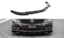 Load image into Gallery viewer, MAXTON DESIGN FRONT SPLITTER V.1 MERCEDES-BENZ C COUPE AMG-LINE C204