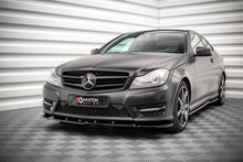 Load image into Gallery viewer, MAXTON DESIGN FRONT SPLITTER V.1 MERCEDES-BENZ C COUPE AMG-LINE C204