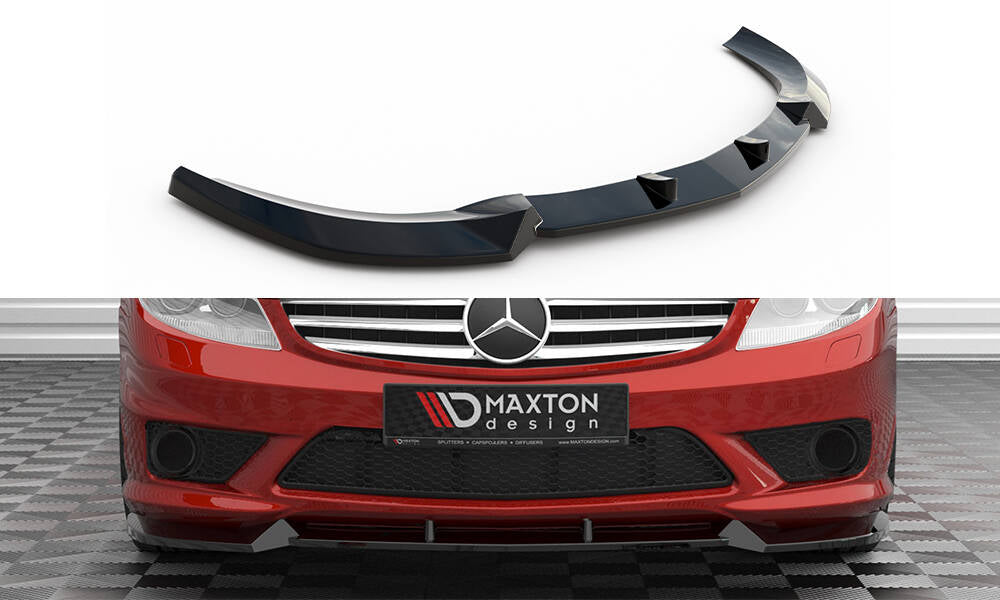 MAXTON DESIGN FRONT SPLITTER V.1 MERCEDES-BENZ CL 63 AMG C216