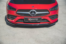 Load image into Gallery viewer, MAXTON DESIGN FRONT SPLITTER V.1 MERCEDES-BENZ CLA A35 AMG / AMG-LINE C118