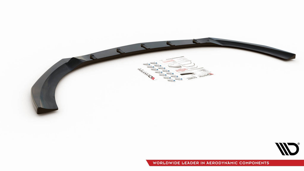 MAXTON DESIGN FRONT SPLITTER V.1 MERCEDES-BENZ CLA A35 AMG / AMG-LINE C118