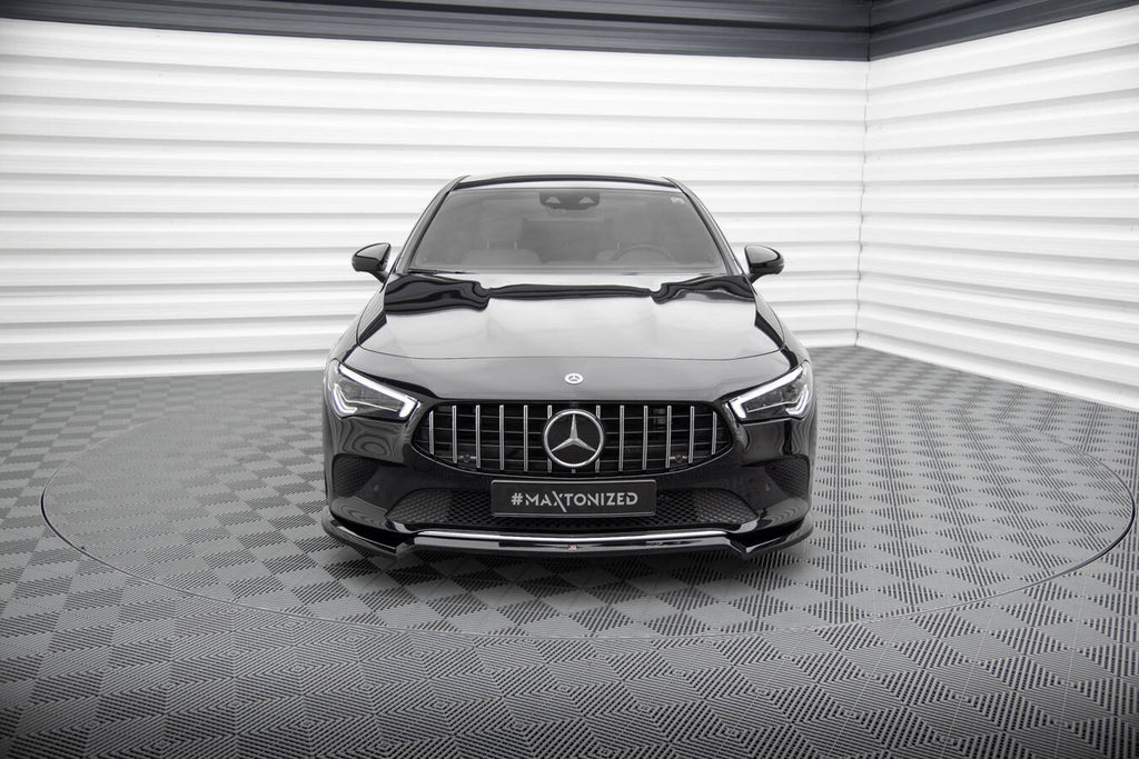 MAXTON DESIGN FRONT SPLITTER V.1 MERCEDES-BENZ CLA C118