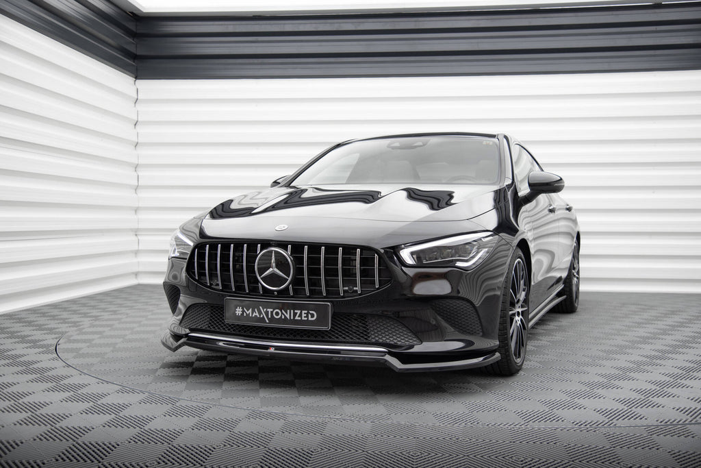 MAXTON DESIGN FRONT SPLITTER V.1 MERCEDES-BENZ CLA C118