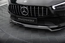 Load image into Gallery viewer, MAXTON DESIGN FRONT SPLITTER V.1 MERCEDES-BENZ CLA C118