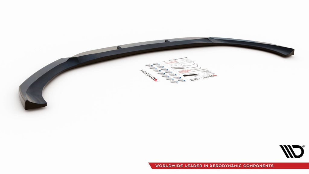 MAXTON DESIGN FRONT SPLITTER V.1 MERCEDES CLS AMG-LINE / 53AMG C257