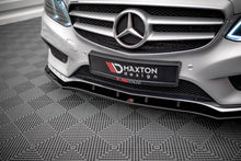 Load image into Gallery viewer, MAXTON DESIGN FRONT SPLITTER V.1 MERCEDES-BENZ E AMG-LINE SEDAN W212 FACELIFT