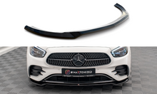 Load image into Gallery viewer, MAXTON DESIGN FRONT SPLITTER V.1 MERCEDES-BENZ E AMG-LINE W213 FACELIFT