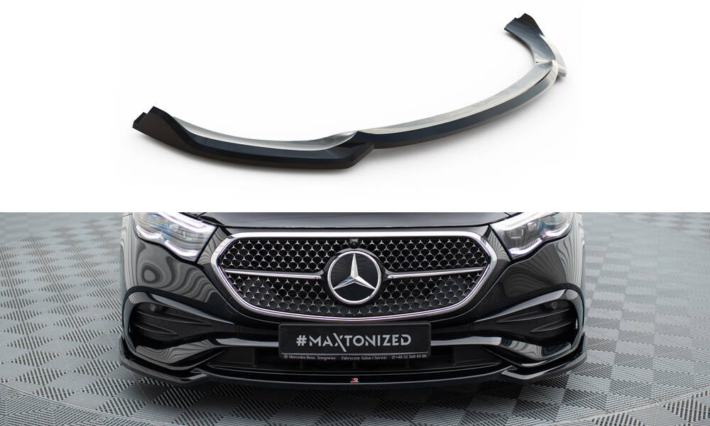 MAXTON DESIGN FRONT SPLITTER V.1 MERCEDES-BENZ E AMG-LINE W214