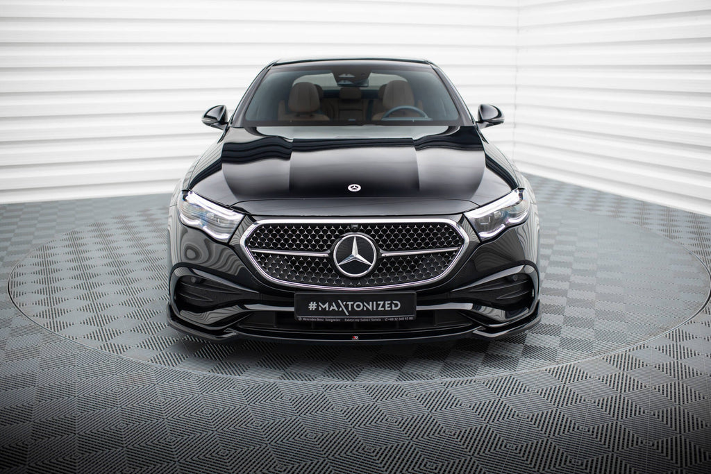 MAXTON DESIGN FRONT SPLITTER V.1 MERCEDES-BENZ E AMG-LINE W214