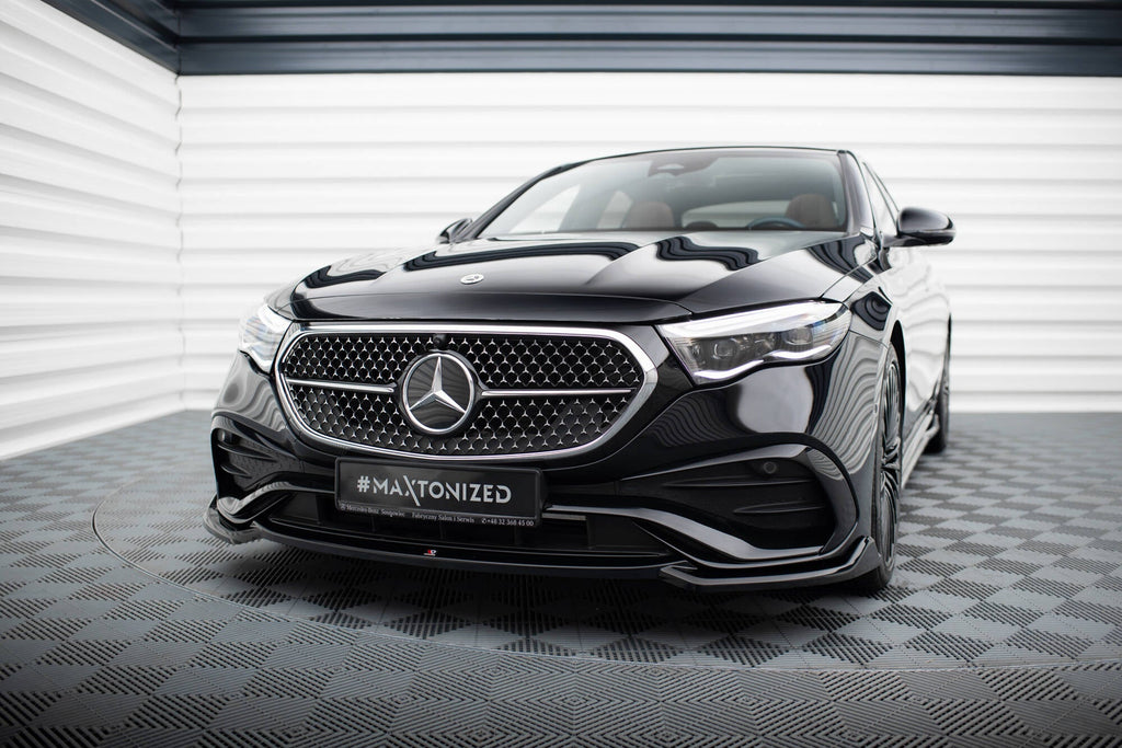 MAXTON DESIGN FRONT SPLITTER V.1 MERCEDES-BENZ E AMG-LINE W214