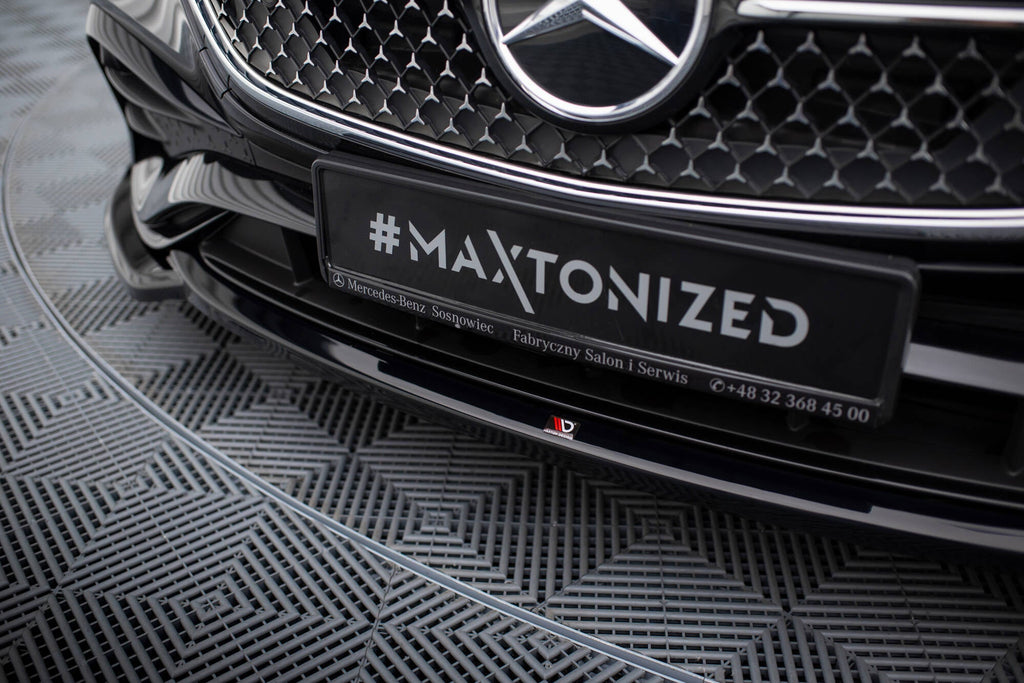 MAXTON DESIGN FRONT SPLITTER V.1 MERCEDES-BENZ E AMG-LINE W214
