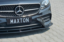 Load image into Gallery viewer, MAXTON DESIGN FRONT SPLITTER V.1 MERCEDES-BENZ E-CLASS W213 COUPE (C238) AMG-LINE / CABRIOLET (A238) AMG-LINE / 53 AMG