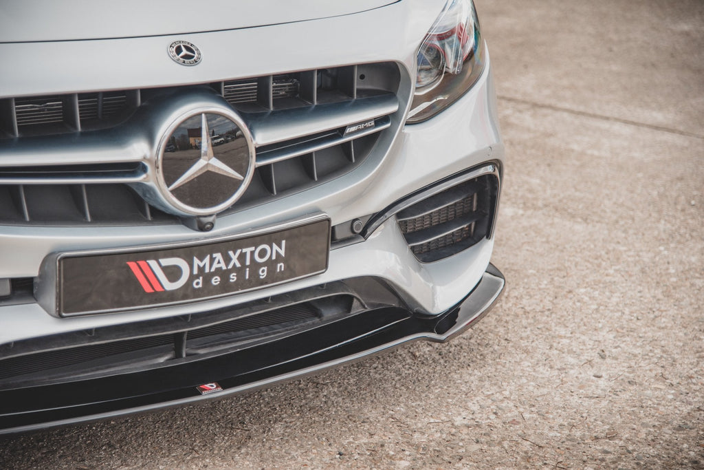 MAXTON DESIGN FRONT SPLITTER V.1 MERCEDES-BENZ E63 AMG ESTATE/SEDAN S213/W213