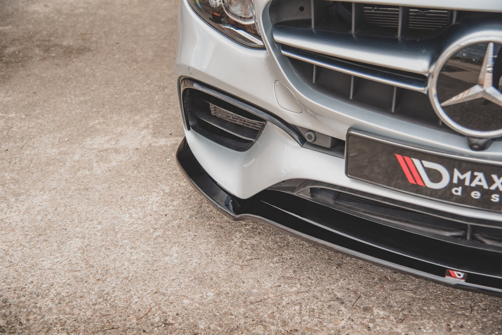 MAXTON DESIGN FRONT SPLITTER V.1 MERCEDES-BENZ E63 AMG ESTATE/SEDAN S213/W213