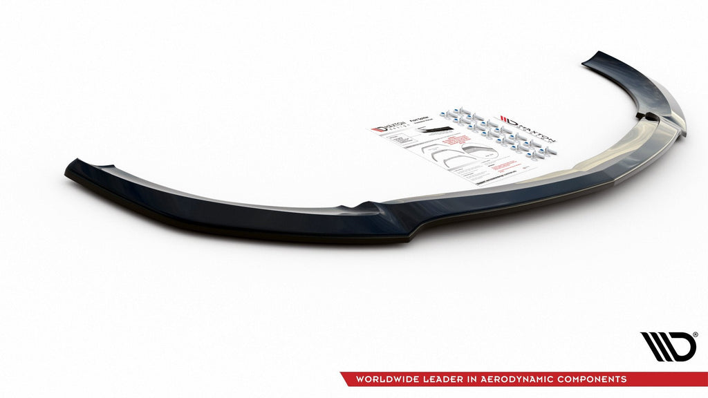 MAXTON DESIGN FRONT SPLITTER V.1 MERCEDES-BENZ E63 AMG ESTATE/SEDAN S213/W213