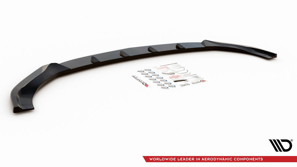 MAXTON DESIGN FRONT SPLITTER V.1 MERCEDES-BENZ GLE COUPE / SUV 63AMG C292