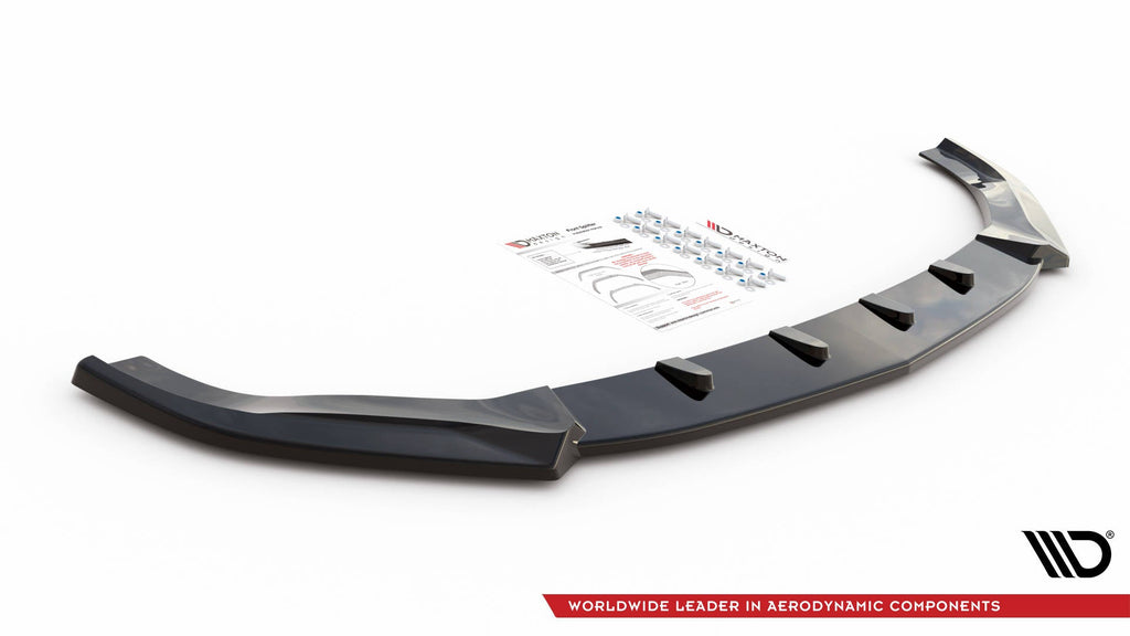 MAXTON DESIGN FRONT SPLITTER V.1 MERCEDES-BENZ GLE COUPE / SUV 63AMG C292