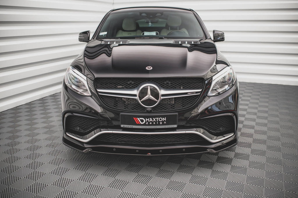 MAXTON DESIGN FRONT SPLITTER V.1 MERCEDES-BENZ GLE COUPE / SUV 63AMG C292