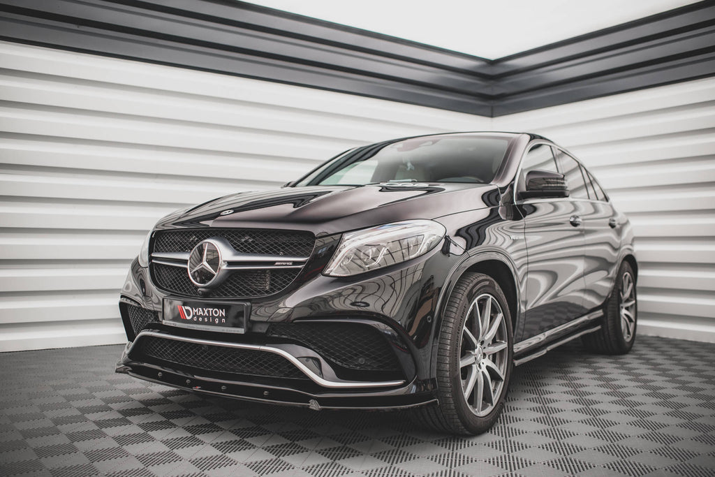 MAXTON DESIGN FRONT SPLITTER V.1 MERCEDES-BENZ GLE COUPE / SUV 63AMG C292