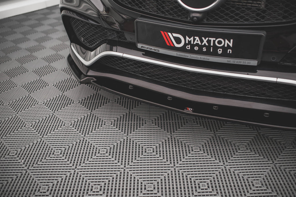 MAXTON DESIGN FRONT SPLITTER V.1 MERCEDES-BENZ GLE COUPE / SUV 63AMG C292