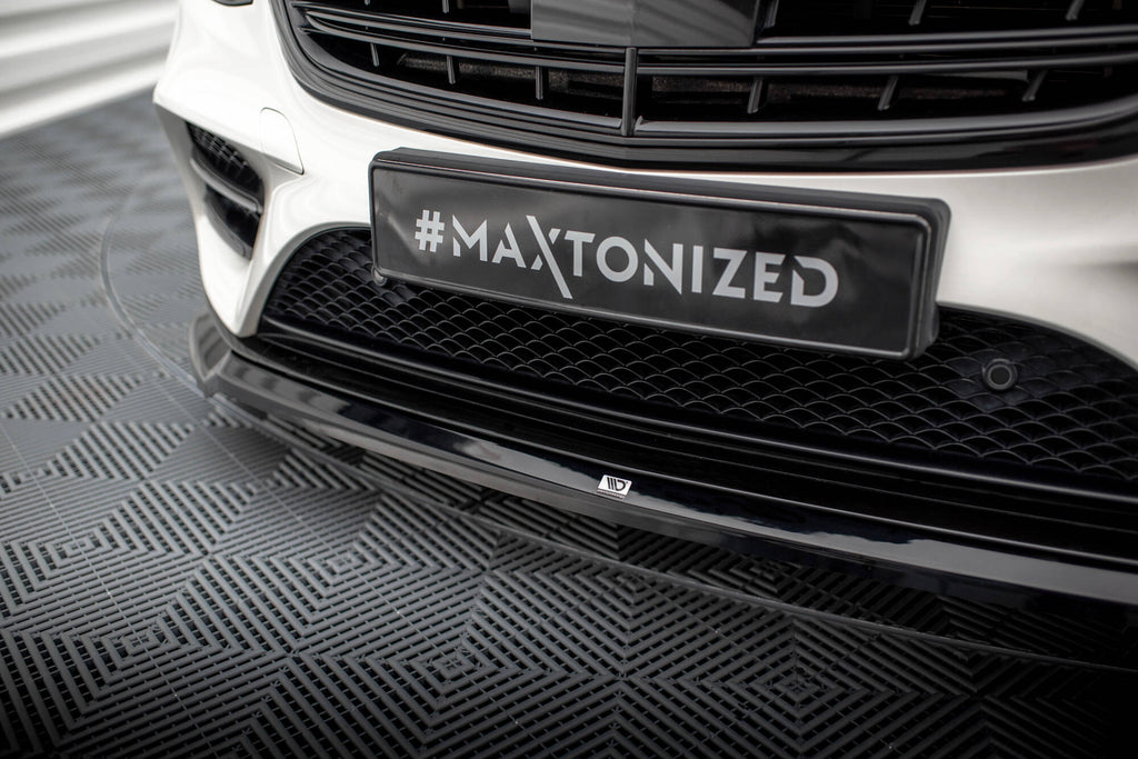 MAXTON DESIGN FRONT SPLITTER V.1 MERCEDES-BENZ S AMG-LINE W222 FACELIFT