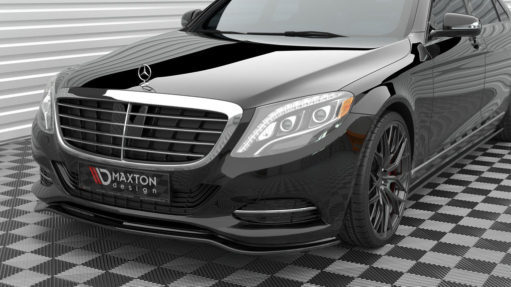 MAXTON DESIGN Front Splitter V.1 Mercedes-Benz S W222