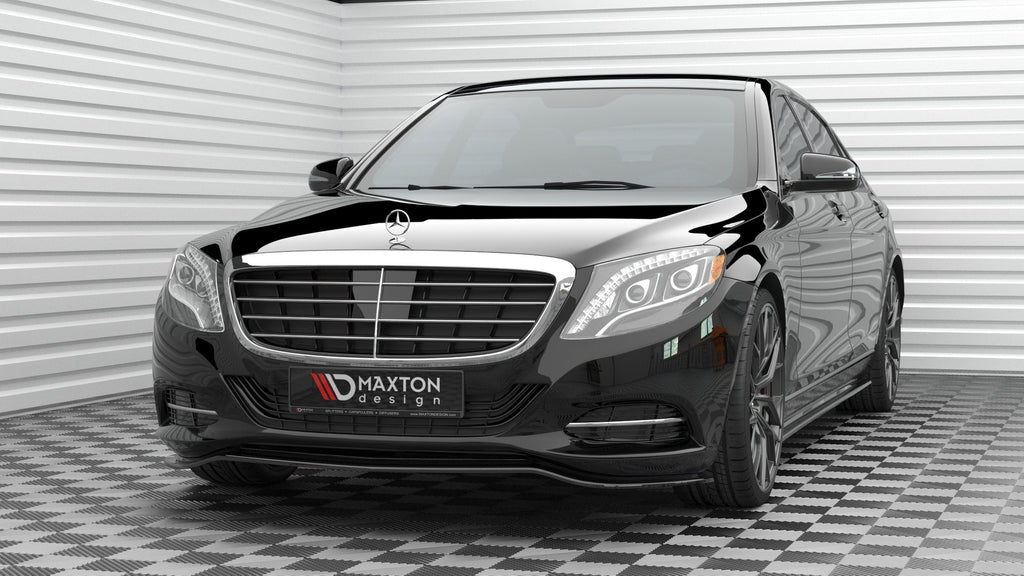 MAXTON DESIGN Front Splitter V.1 Mercedes-Benz S W222