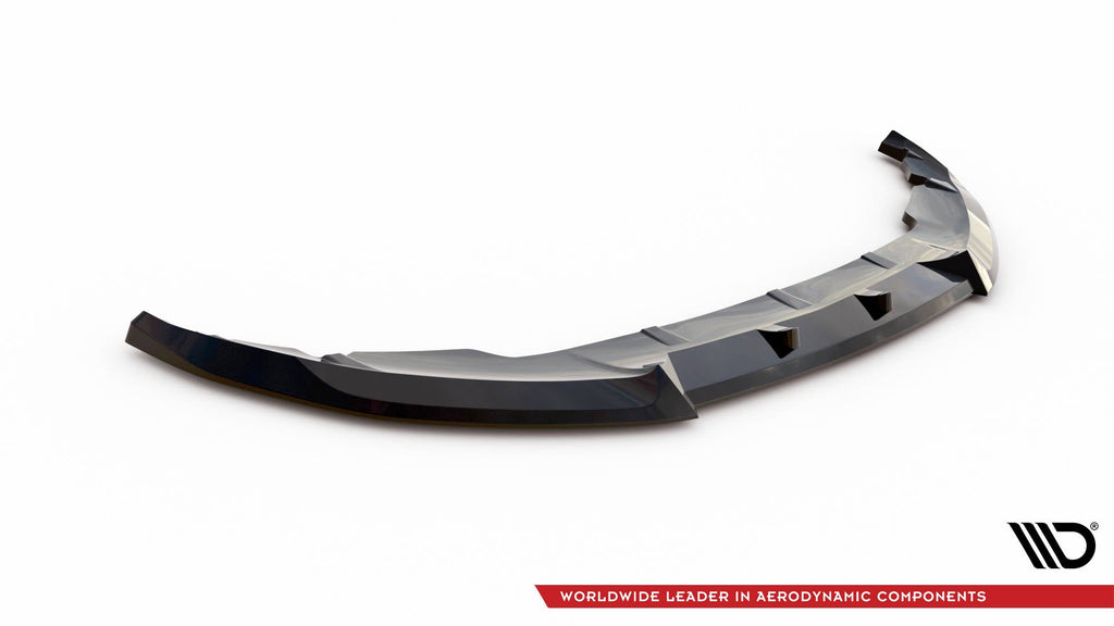 MAXTON DESIGN FRONT SPLITTER V.1 MINI COOPER CLUBMAN JOHN COOPER WORKS F54 FACELIFT