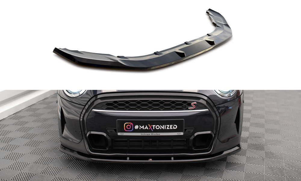 MAXTON DESIGN FRONT SPLITTER V.1 MINI COOPER S F56 FACELIFT