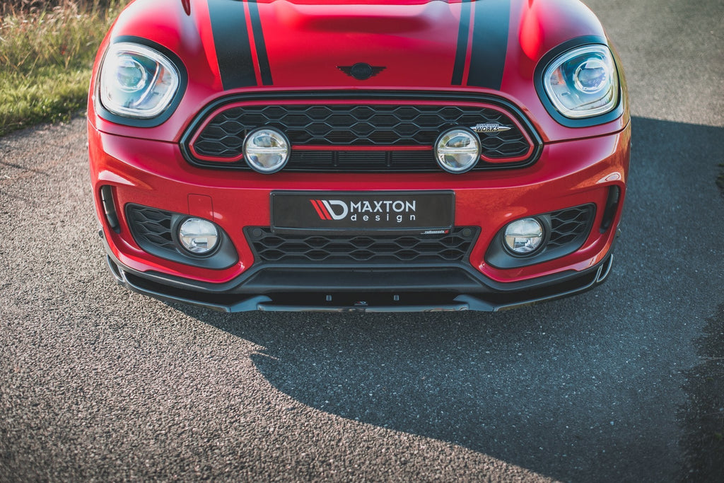 MAXTON DESIGN FRONT SPLITTER V.1 MINI COUNTRYMAN MK2 F60 JCW