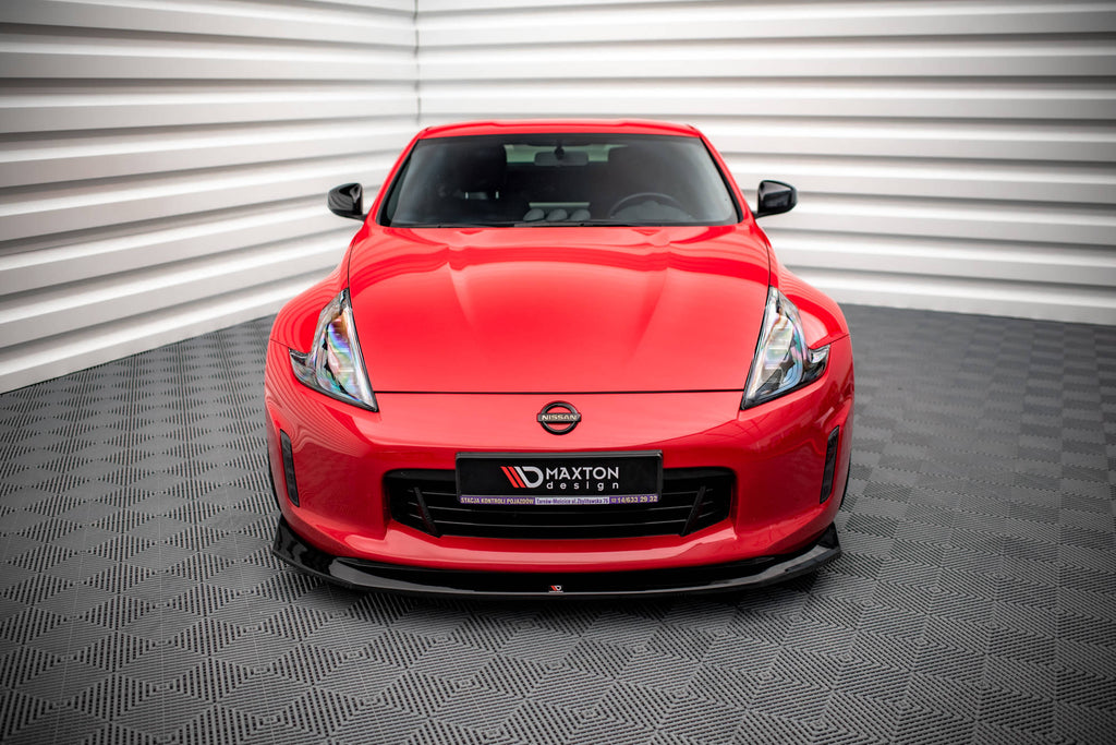 MAXTON DESIGN FRONT SPLITTER V.1 NISSAN 370Z FACELIFT