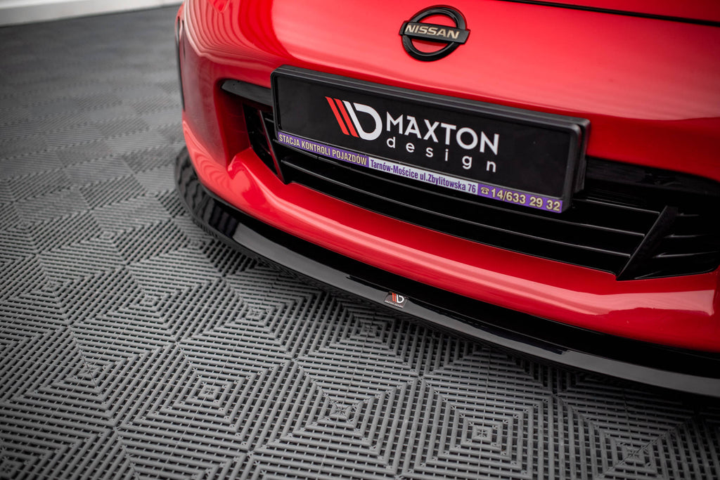 MAXTON DESIGN FRONT SPLITTER V.1 NISSAN 370Z FACELIFT