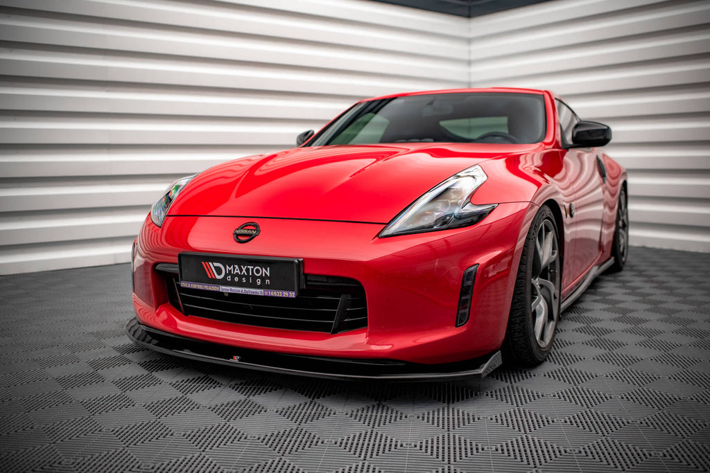 MAXTON DESIGN FRONT SPLITTER V.1 NISSAN 370Z FACELIFT