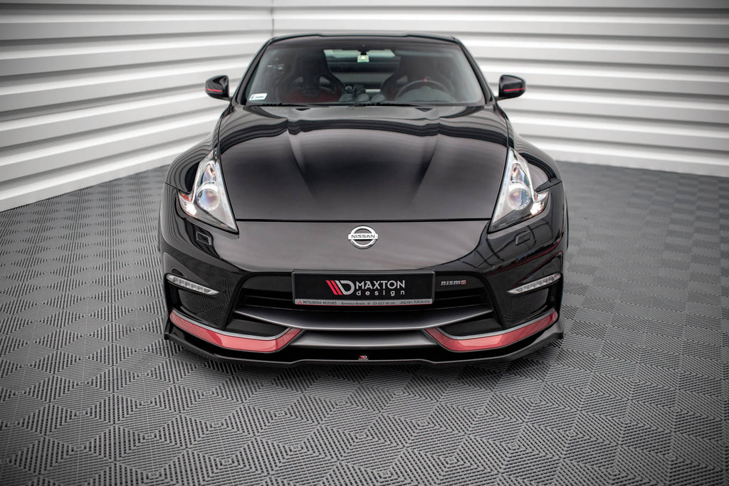 MAXTON DESIGN FRONT SPLITTER V.1 NISSAN 370Z NISMO FACELIFT