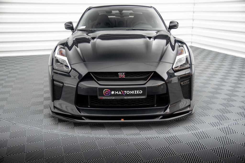 MAXTON DESIGN FRONT SPLITTER V.1 NISSAN GTR R35 FACELIFT