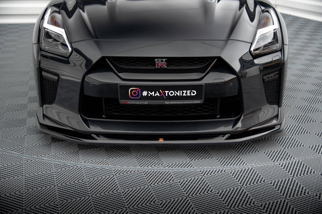 MAXTON DESIGN FRONT SPLITTER V.1 NISSAN GTR R35 FACELIFT