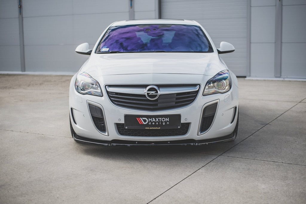 MAXTON DESIGN FRONT SPLITTER V.1 BUICK REGAL GS/ OPEL INSIGNIA MK. 1 OPC FACELIFT