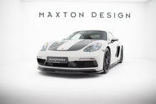 Load image into Gallery viewer, MAXTON DESIGN Front Splitter V.1 Porsche 718 Cayman GTS 982c