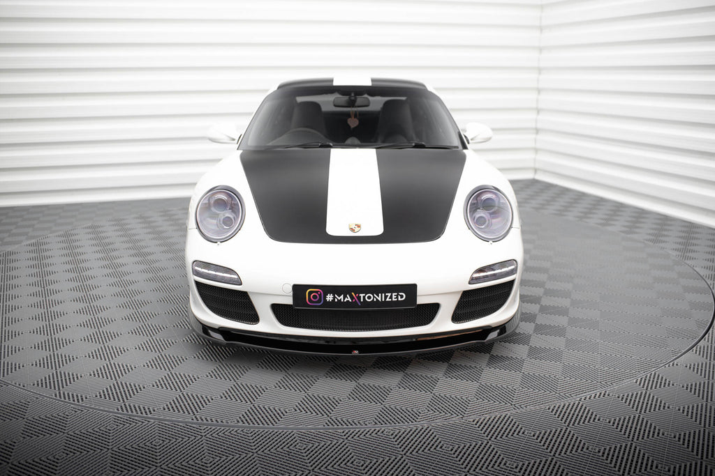 MAXTON DESIGN FRONT SPLITTER PORSCHE 911 CARRERA 997.2 FACELIFT MODEL