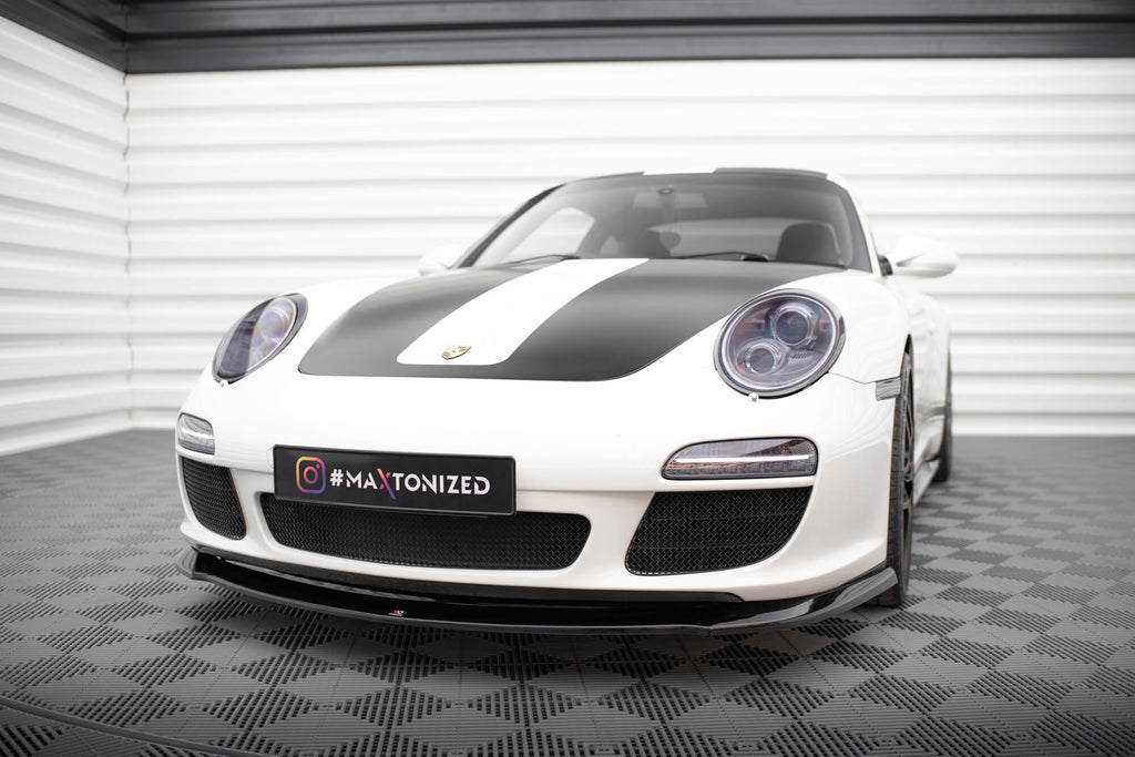 MAXTON DESIGN FRONT SPLITTER PORSCHE 911 CARRERA 997.2 FACELIFT MODEL